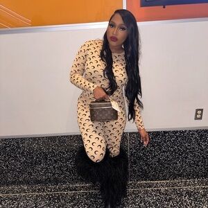 Marine Serre two piece set .